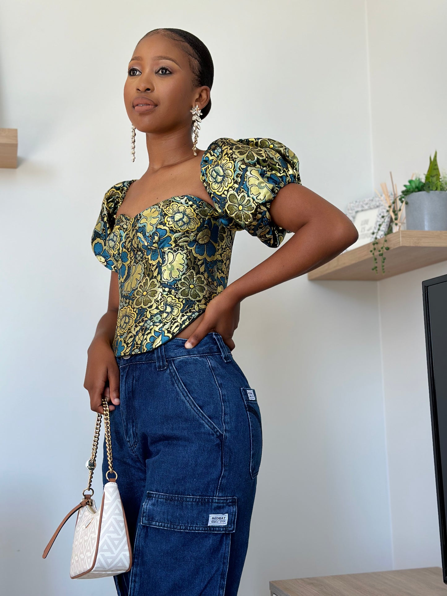 The Flora Sleeves Corset