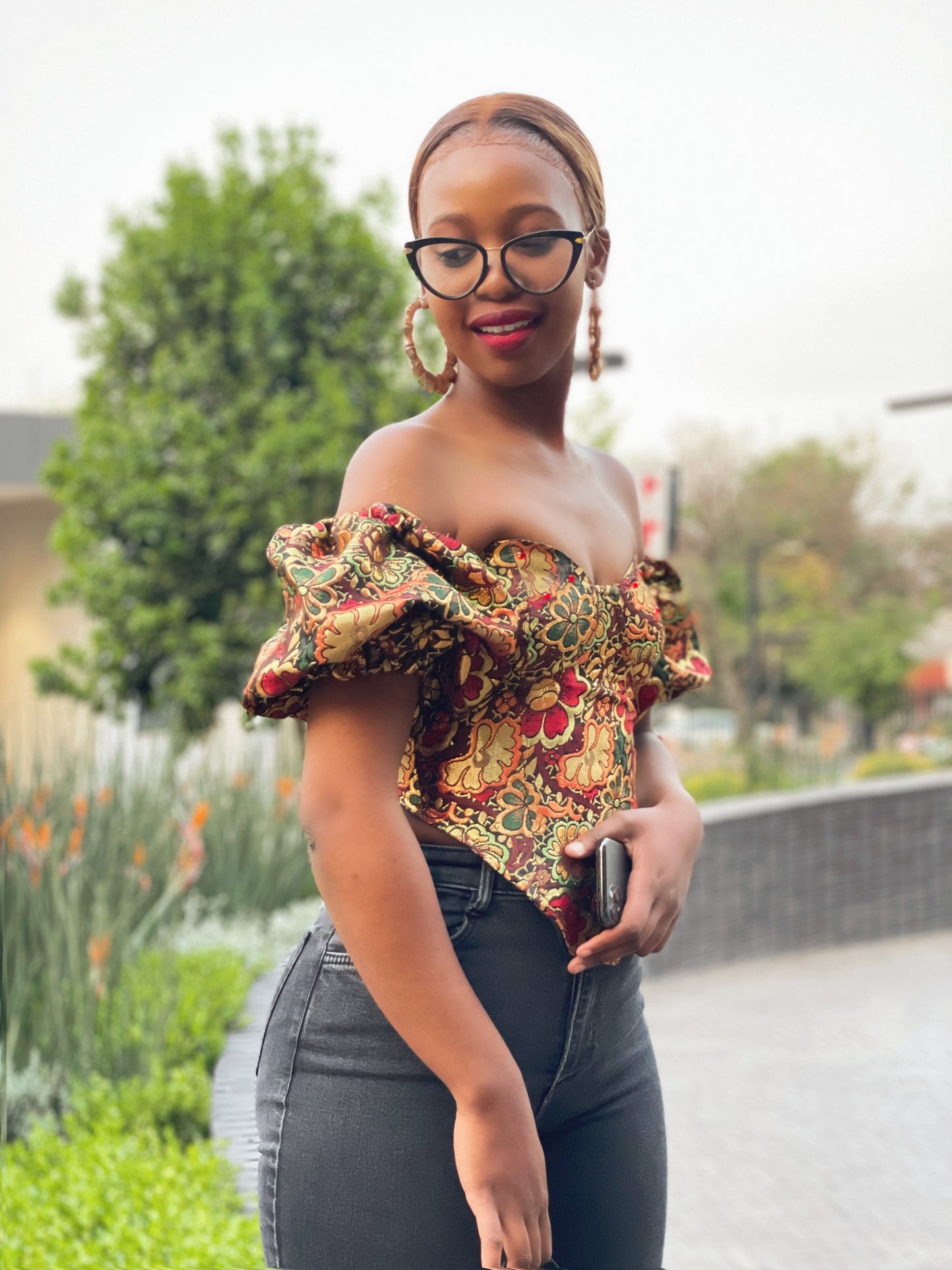 The Flora Sleeves Corset