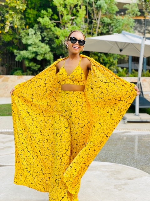 Yellow Summer 3-piece set