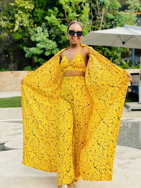 Yellow Summer 3-piece set