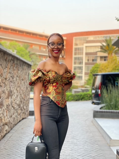 The Flora Sleeves Corset